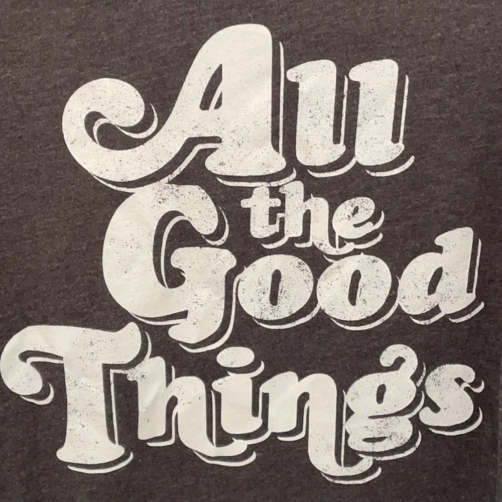 Chaser All The Good Things Raglan Baseball Tee Small